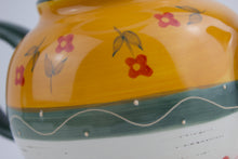 Load image into Gallery viewer, Vintage Folk Art Teapot and Cup Set