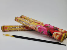 Load image into Gallery viewer, Hem Honey Rose Incense - 20 Sticks Pack
